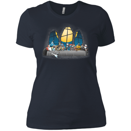T-Shirts Indigo / X-Small Dinner Before Christmas Women's Premium T-Shirt