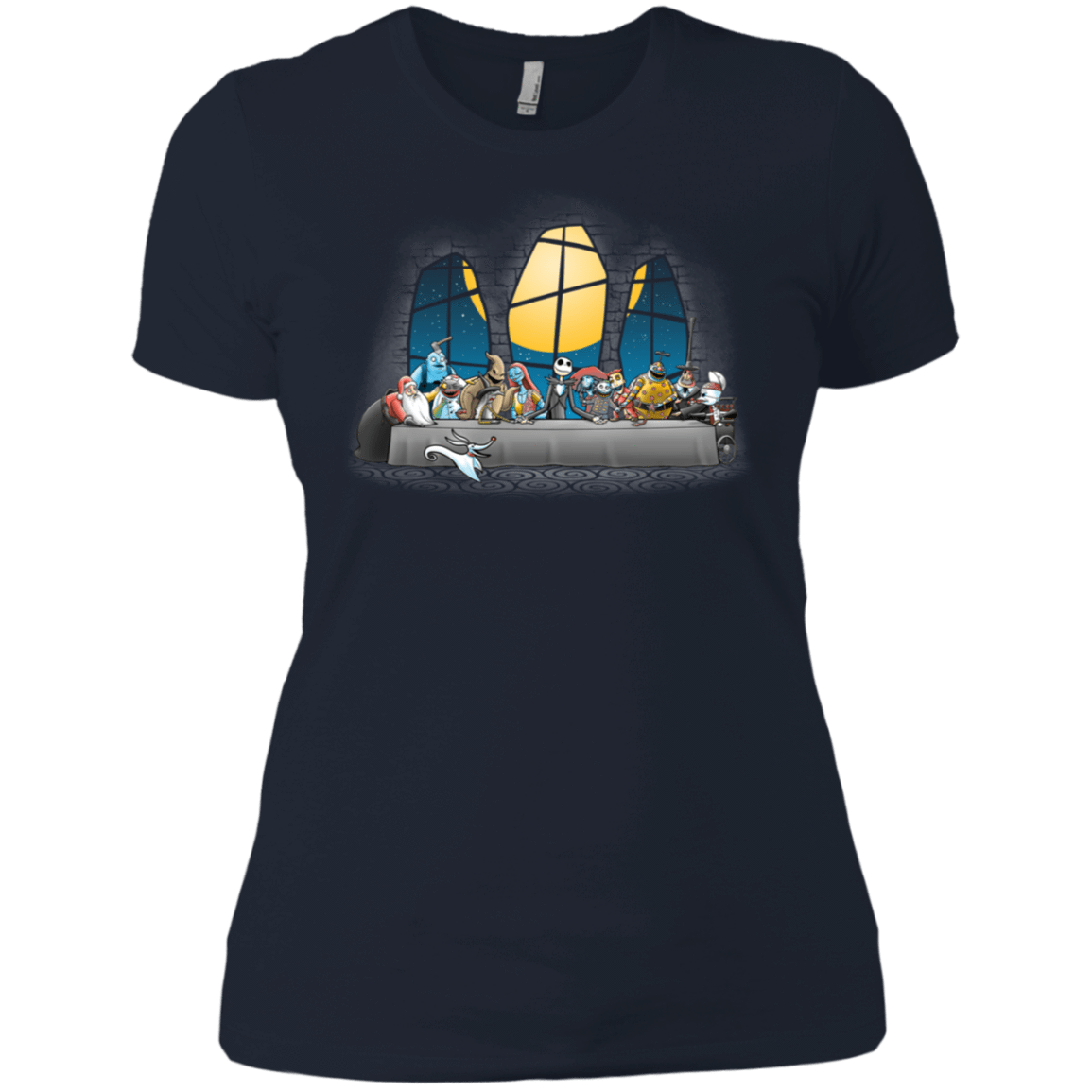 T-Shirts Midnight Navy / X-Small Dinner Before Christmas Women's Premium T-Shirt