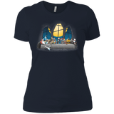 T-Shirts Midnight Navy / X-Small Dinner Before Christmas Women's Premium T-Shirt