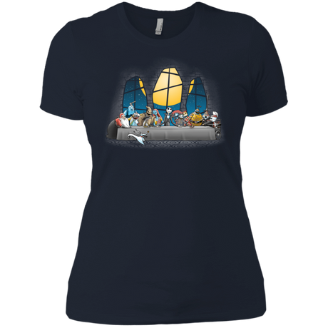 T-Shirts Midnight Navy / X-Small Dinner Before Christmas Women's Premium T-Shirt
