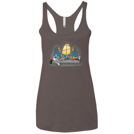 T-Shirts Macchiato / X-Small Dinner Before Christmas Women's Triblend Racerback Tank