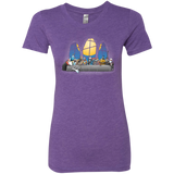 T-Shirts Purple Rush / S Dinner Before Christmas Women's Triblend T-Shirt