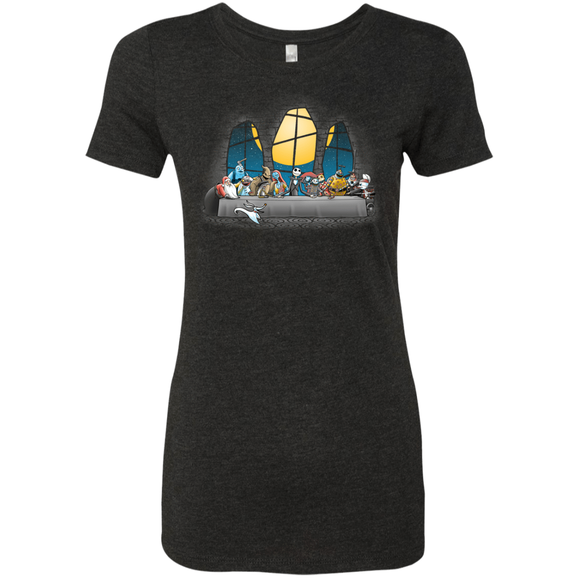 T-Shirts Vintage Black / S Dinner Before Christmas Women's Triblend T-Shirt