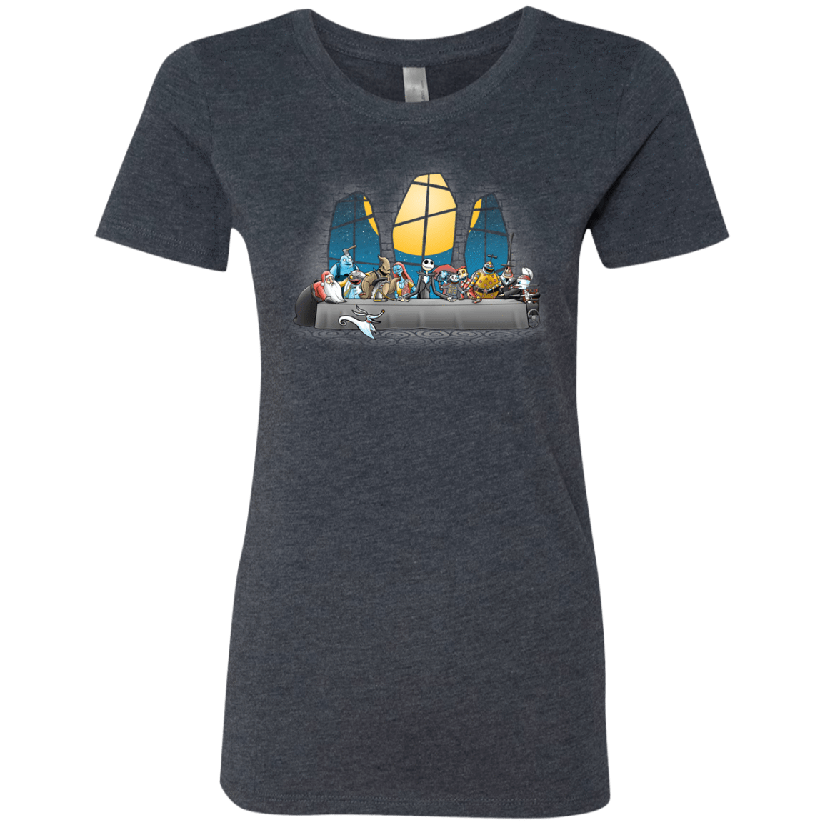 T-Shirts Vintage Navy / S Dinner Before Christmas Women's Triblend T-Shirt