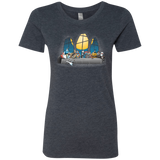 T-Shirts Vintage Navy / S Dinner Before Christmas Women's Triblend T-Shirt