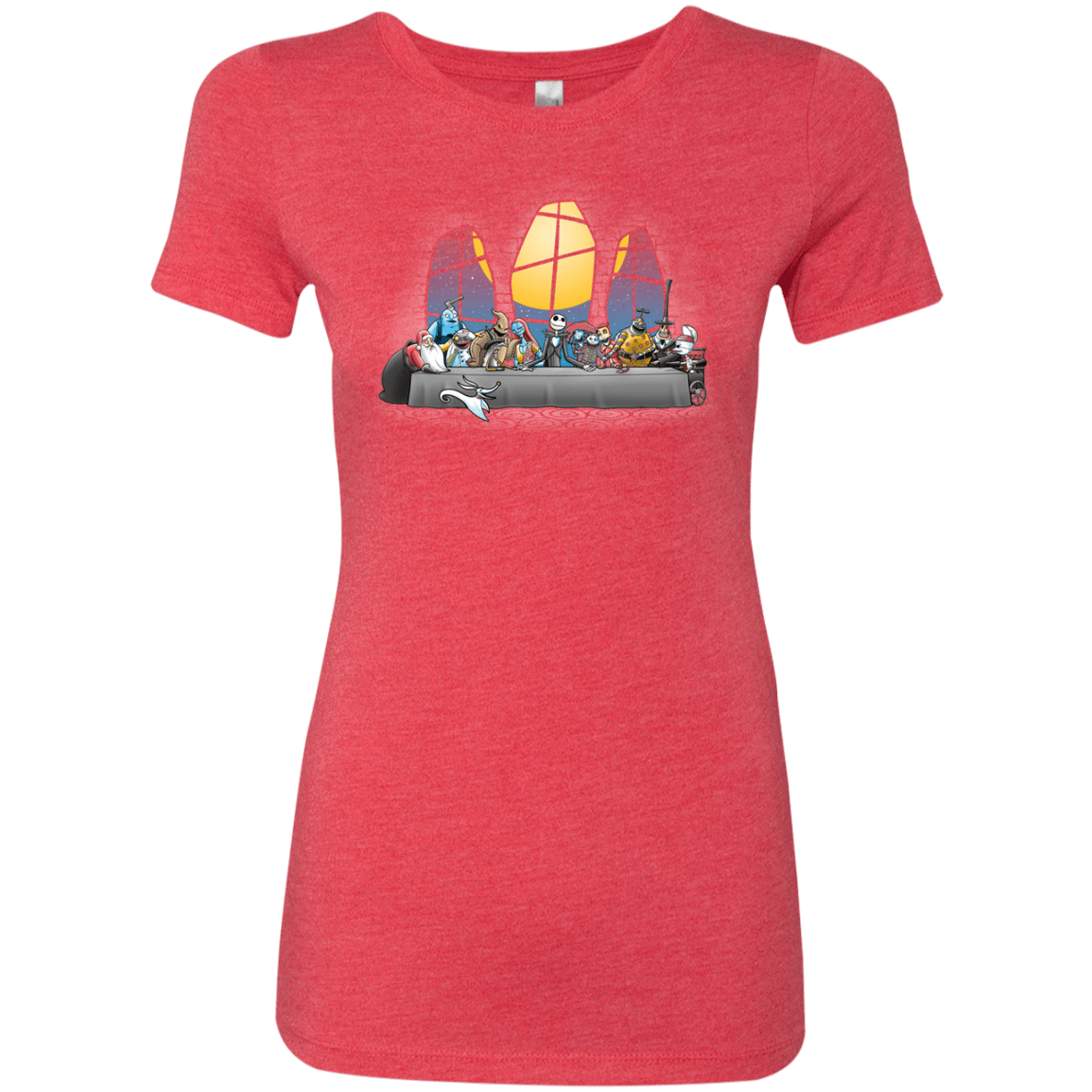 T-Shirts Vintage Red / S Dinner Before Christmas Women's Triblend T-Shirt