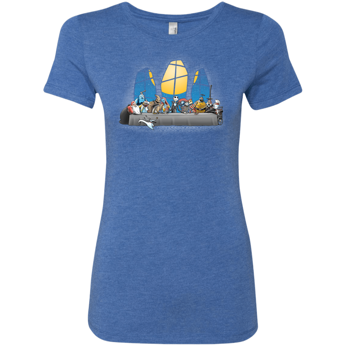 T-Shirts Vintage Royal / S Dinner Before Christmas Women's Triblend T-Shirt