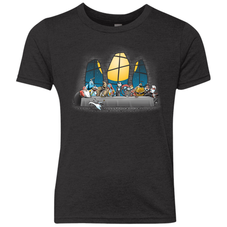 T-Shirts Vintage Black / YXS Dinner Before Christmas Youth Triblend T-Shirt