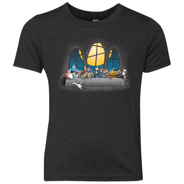 T-Shirts Vintage Black / YXS Dinner Before Christmas Youth Triblend T-Shirt
