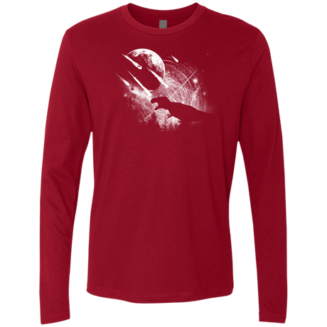 T-Shirts Cardinal / Small Dino death Men's Premium Long Sleeve