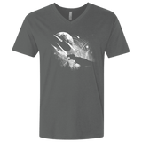 T-Shirts Heavy Metal / X-Small Dino death Men's Premium V-Neck