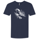 T-Shirts Midnight Navy / X-Small Dino death Men's Premium V-Neck