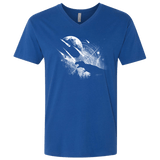 T-Shirts Royal / X-Small Dino death Men's Premium V-Neck