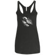 T-Shirts Vintage Black / X-Small Dino death Women's Triblend Racerback Tank