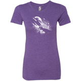 T-Shirts Purple Rush / Small Dino death Women's Triblend T-Shirt