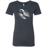 T-Shirts Vintage Navy / Small Dino death Women's Triblend T-Shirt