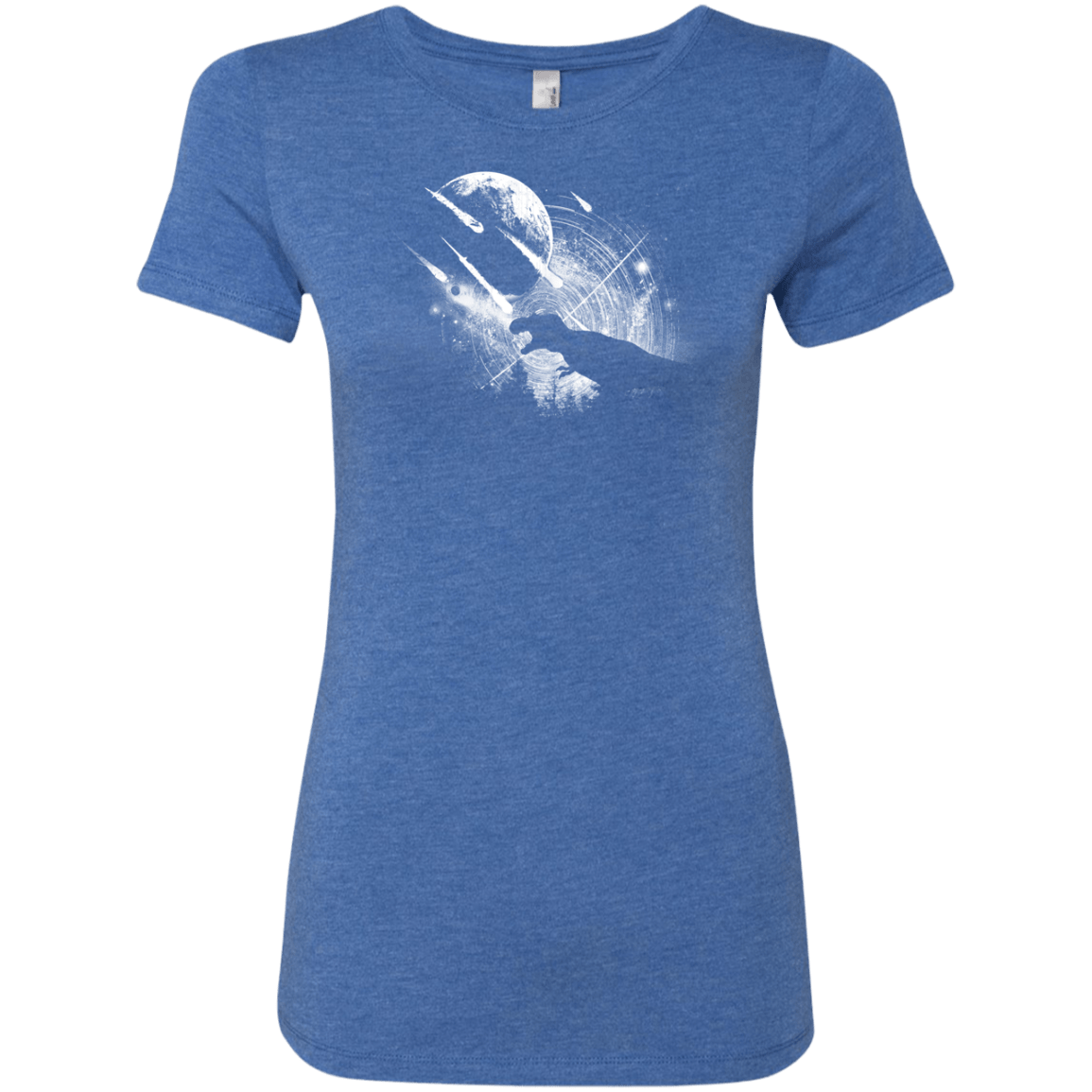 T-Shirts Vintage Royal / Small Dino death Women's Triblend T-Shirt