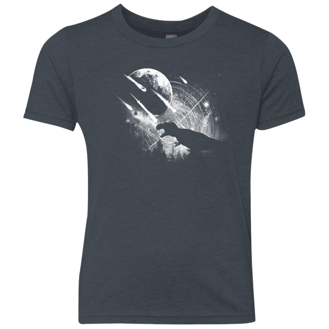 T-Shirts Vintage Navy / YXS Dino death Youth Triblend T-Shirt