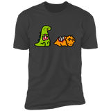 T-Shirts Heavy Metal / S Dino Steak Men's Premium T-Shirt