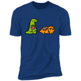 T-Shirts Royal / S Dino Steak Men's Premium T-Shirt