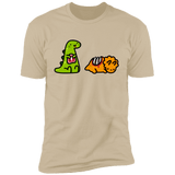 T-Shirts Sand / S Dino Steak Men's Premium T-Shirt