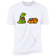 T-Shirts White / S Dino Steak Men's Premium T-Shirt