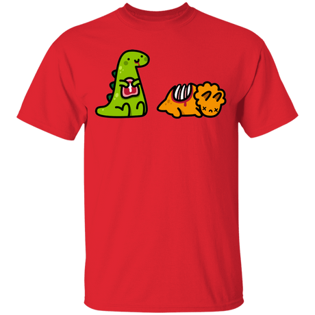 T-Shirts Red / YXS Dino Steak Youth T-Shirt