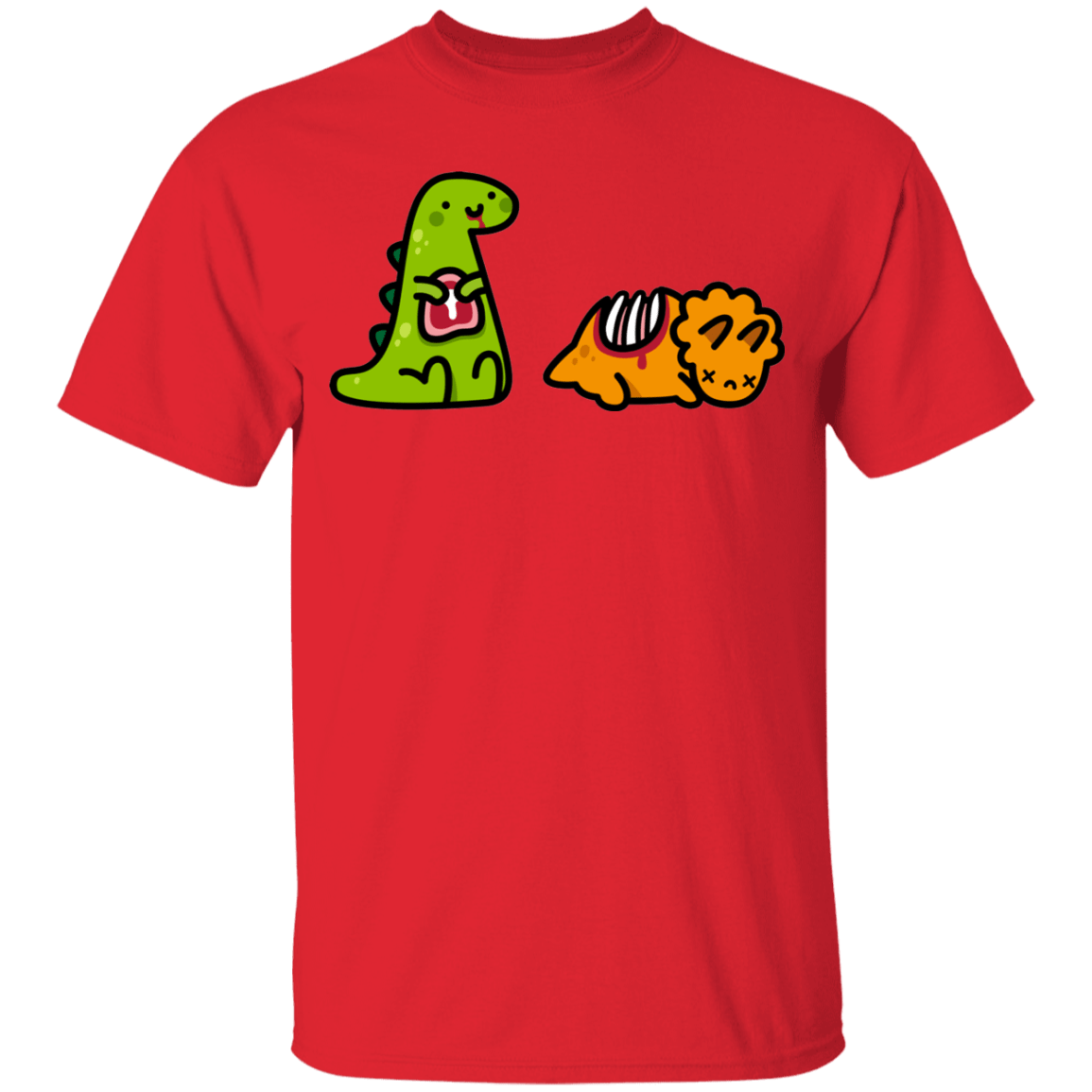 T-Shirts Red / YXS Dino Steak Youth T-Shirt