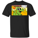 T-Shirts Black / YXS Dinoptimistic Youth T-Shirt