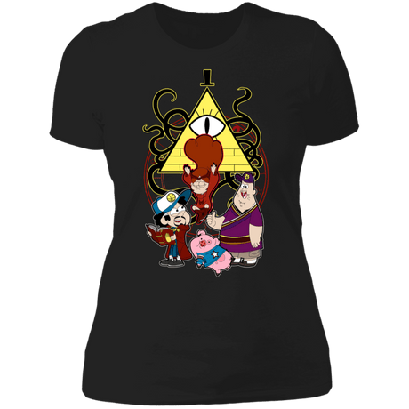 T-Shirts Black / X-Small Dipper Strange and the Gravity of Madness Women's Premium T-Shirt