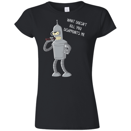 T-Shirts Black / S Disappointed Junior Slimmer-Fit T-Shirt