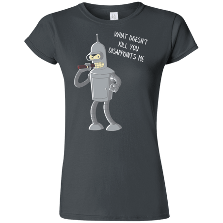 T-Shirts Charcoal / S Disappointed Junior Slimmer-Fit T-Shirt