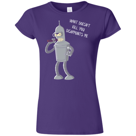 T-Shirts Purple / S Disappointed Junior Slimmer-Fit T-Shirt