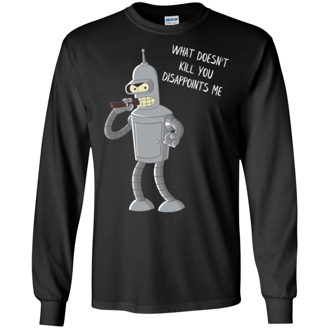 T-Shirts Black / S Disappointed Men's Long Sleeve T-Shirt