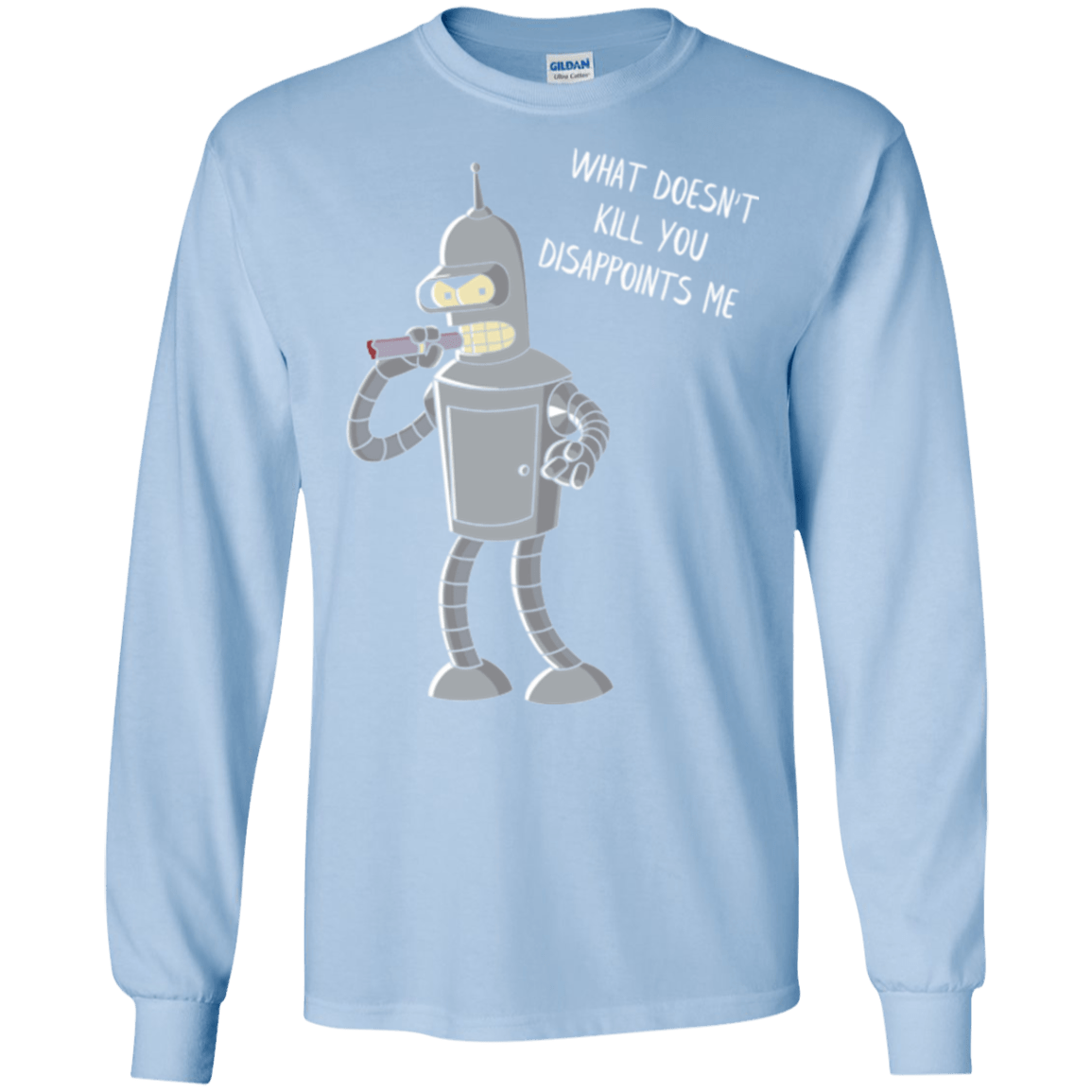 T-Shirts Light Blue / S Disappointed Men's Long Sleeve T-Shirt