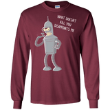 T-Shirts Maroon / S Disappointed Men's Long Sleeve T-Shirt