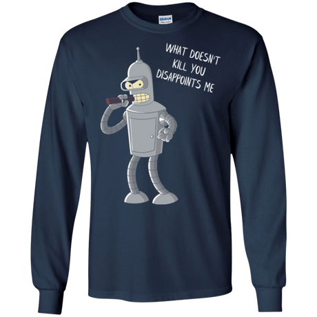 T-Shirts Navy / S Disappointed Men's Long Sleeve T-Shirt