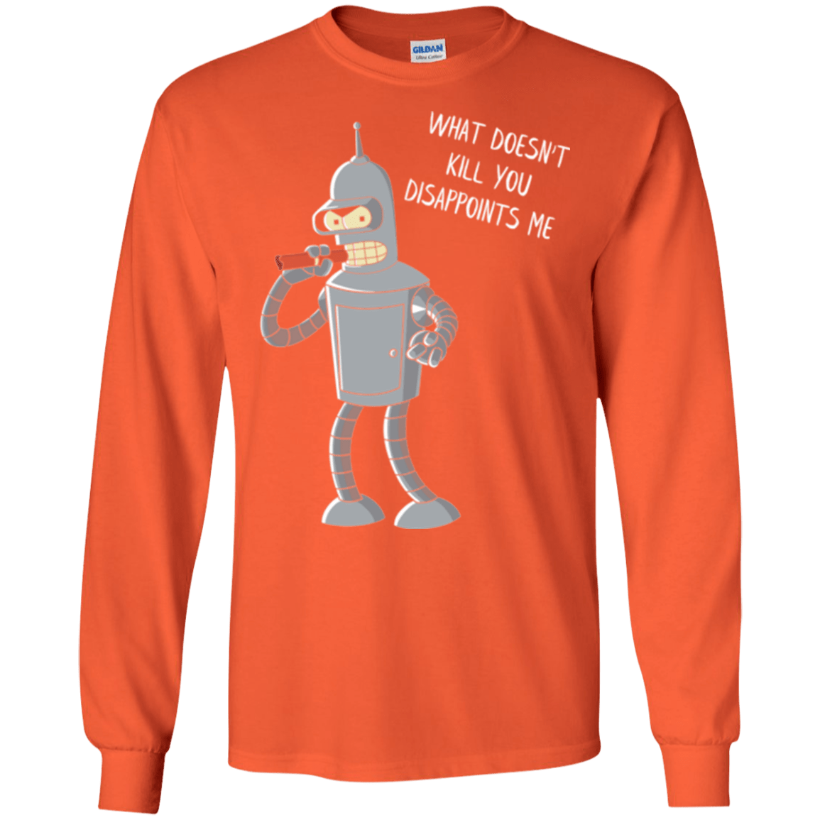 T-Shirts Orange / S Disappointed Men's Long Sleeve T-Shirt