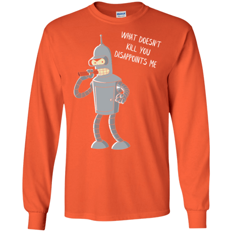 T-Shirts Orange / S Disappointed Men's Long Sleeve T-Shirt