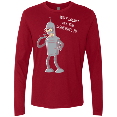 T-Shirts Cardinal / S Disappointed Men's Premium Long Sleeve