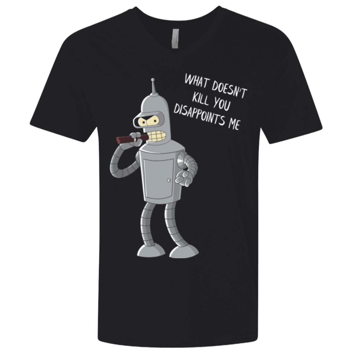 T-Shirts Black / X-Small Disappointed Men's Premium V-Neck