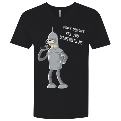 T-Shirts Black / X-Small Disappointed Men's Premium V-Neck