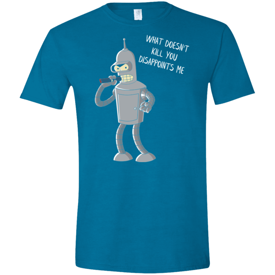 T-Shirts Antique Sapphire / S Disappointed Men's Semi-Fitted Softstyle