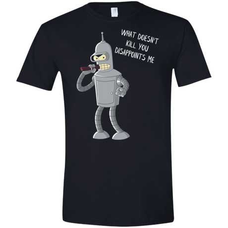 T-Shirts Black / X-Small Disappointed Men's Semi-Fitted Softstyle