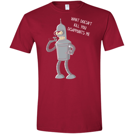 T-Shirts Cardinal Red / S Disappointed Men's Semi-Fitted Softstyle