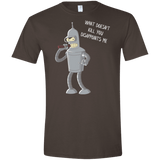 T-Shirts Dark Chocolate / S Disappointed Men's Semi-Fitted Softstyle