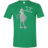 T-Shirts Heather Irish Green / S Disappointed Men's Semi-Fitted Softstyle