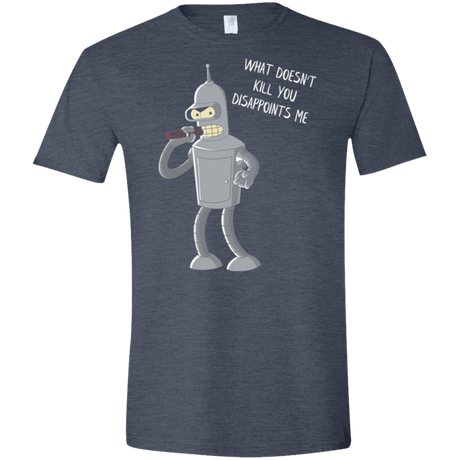 T-Shirts Heather Navy / S Disappointed Men's Semi-Fitted Softstyle