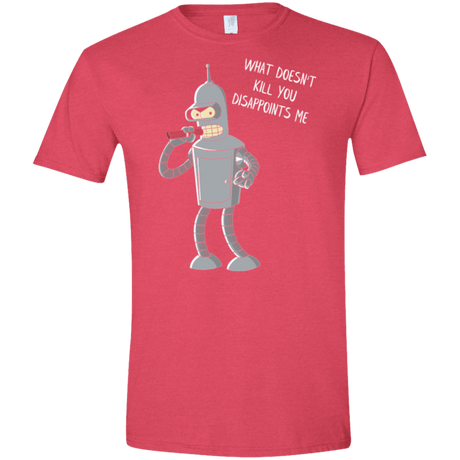 T-Shirts Heather Red / S Disappointed Men's Semi-Fitted Softstyle