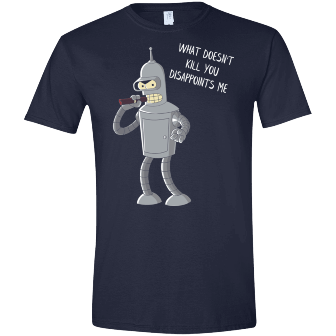 T-Shirts Navy / X-Small Disappointed Men's Semi-Fitted Softstyle